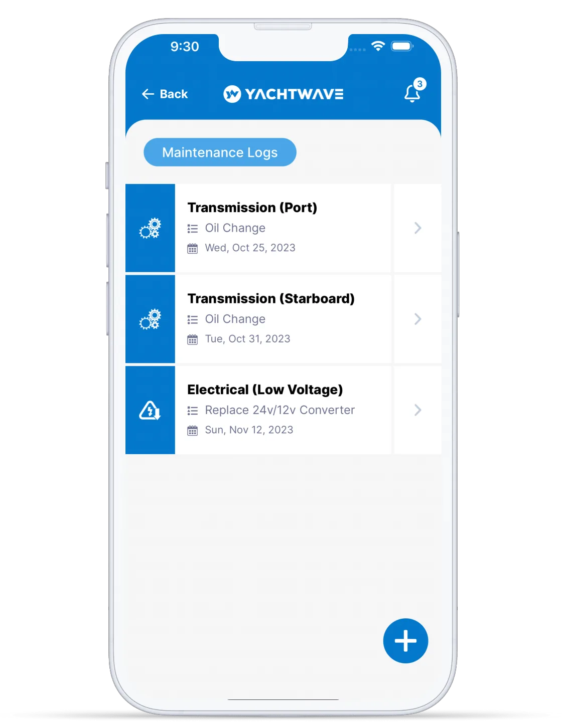 Boat Maintenance Logs